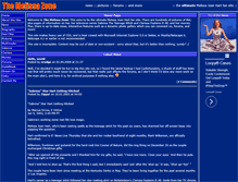 Tablet Screenshot of melissazone.com